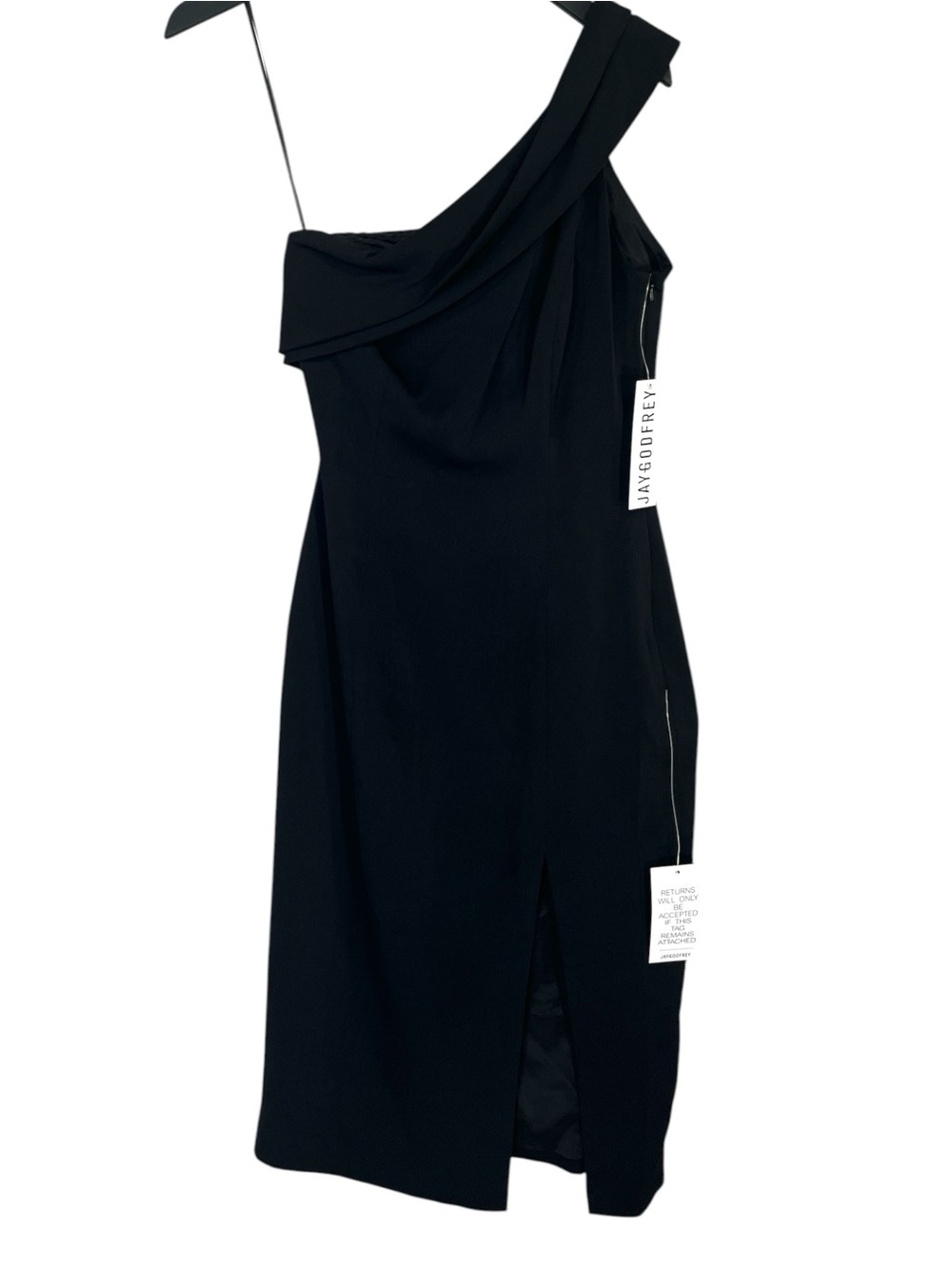 NWT JAYGODFREY Sloan Dress in Black Size 2 NEW WITH TAGS - Picture 2 of 8